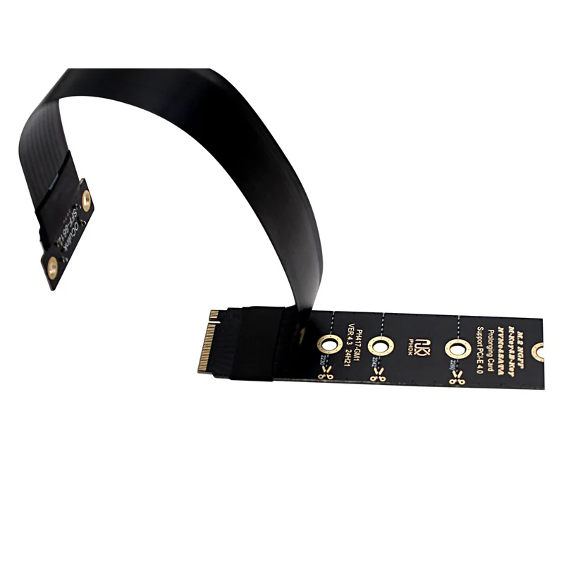 M.2 NVME to Oculink 4i Extension Cable for SSD Graphics Card M2 M Key to SFF-8612 Adapter PCIe 4.0 Gen4 Cable for Desktop Laptop