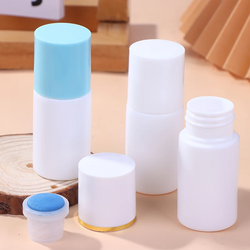 20 ml hervulbare sponskop applicator plastic lege medicijnfles voor haargroei jeukwerende liniment