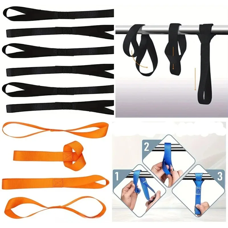 Hochbelastbare 30,5cm Weiche Schlaufen-Zurrgurte Langlebige Nylon-Sicherheitsgurte für ATV UTV Gepäck Frachttransport Befestigungsgurte