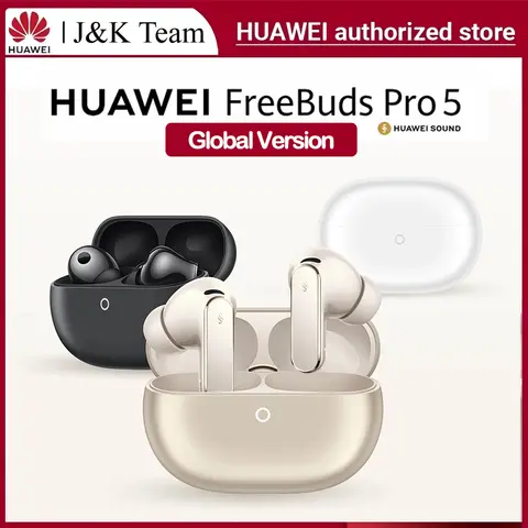 HUAWEI FreeBuds Pro 5 Wireless Earbuds, AI Noise Cancelling,Ultra Immersive Sound, Stable Calls, IP57 Waterproof for Sports