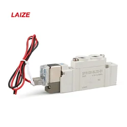 SY Pneumatic Solenoid Valve 5/2 Way Air Pilot 2 Position 5 Port SY3120 SY5120 SY7120