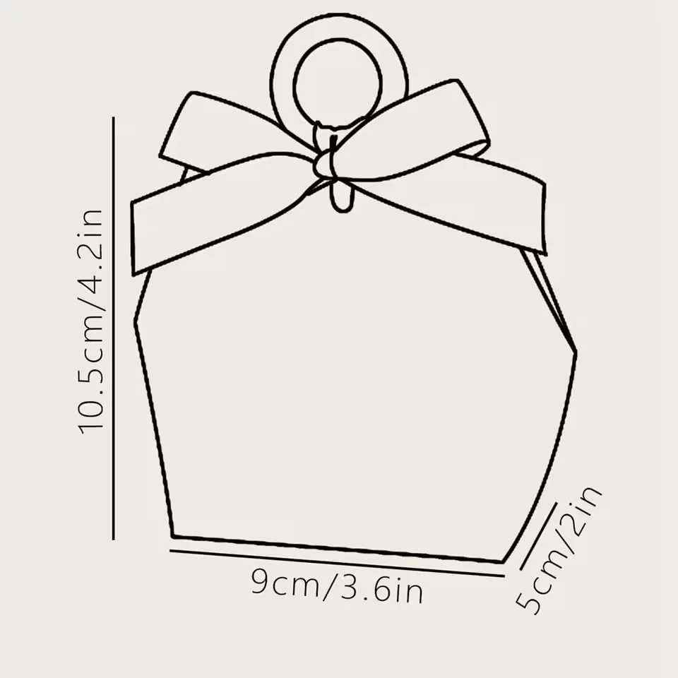 10/30/50Pcs Fashion White/Red Paper Box Handbag Candy Gift Box Jewelry Ribbon Wooden Ring Court Elegant Ceremony Party Wedding view 6
