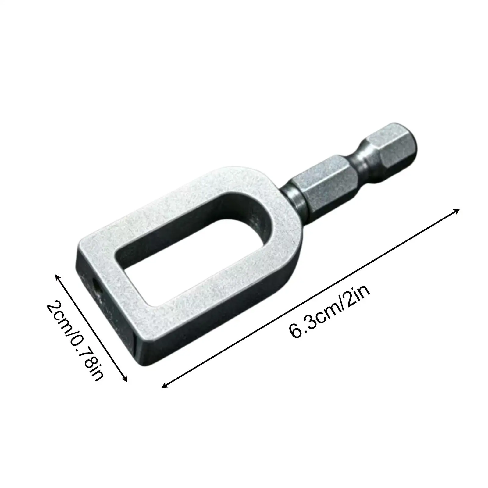 1pc Duty Drill Wire Twister Tool For Fence Wire Tying Drill Chuck Chain Link Fence Twister For Electric Drill Twisting Sleeve