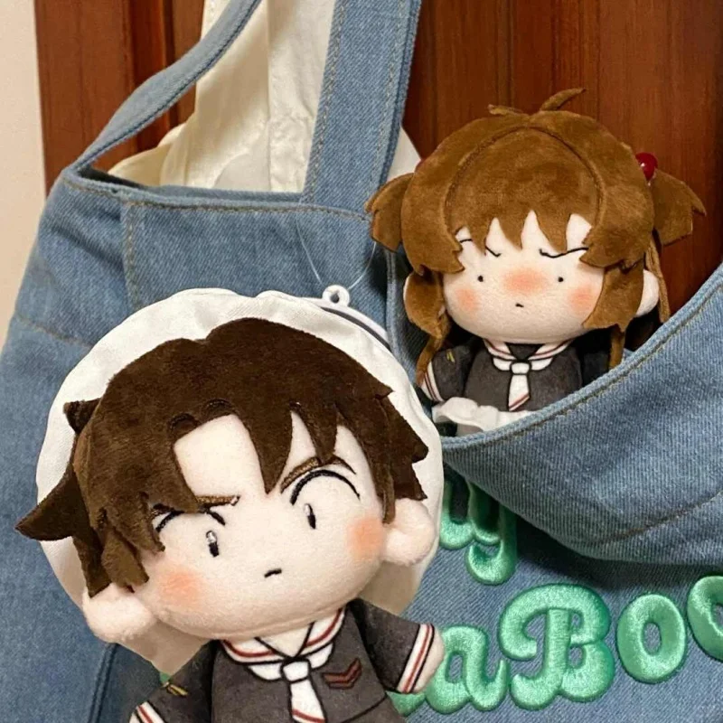 Original Cardcaptor Sakura Cotton Doll 10 Cm Sakura Kinomoto Li Syaoran Cute Plush Toy Anime Periphery Room Decoration Gift