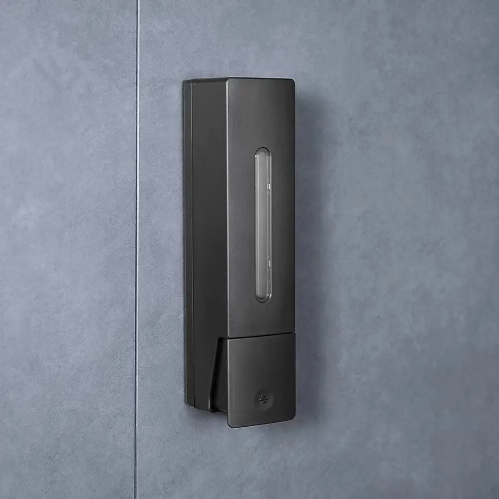 Wall Mounted Soap Dispenser Manual Press Shampoo Container Punch Free Bathroom Kitchen Shower Gel Holder Multi Head Liquid Pump