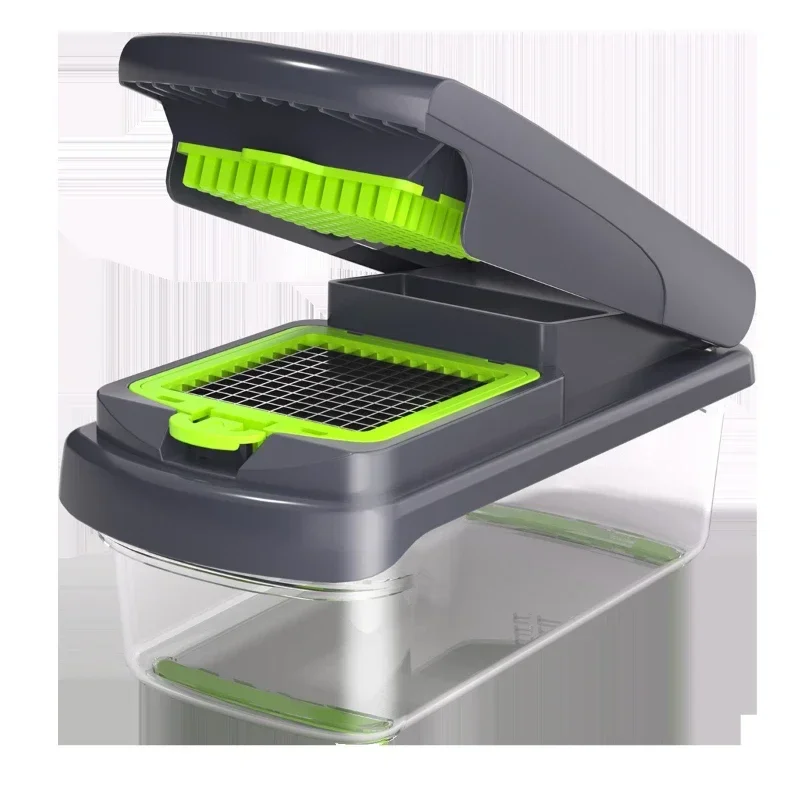 Multifunctional vegetable cutter 15-in-1 kitchen vegetable cutting artifact potato grater
