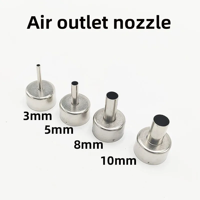 858 8586 868 898D Hot Air Gun Handle Accessories Housing Magnetic Control Support Air Nozzle 24V Fan