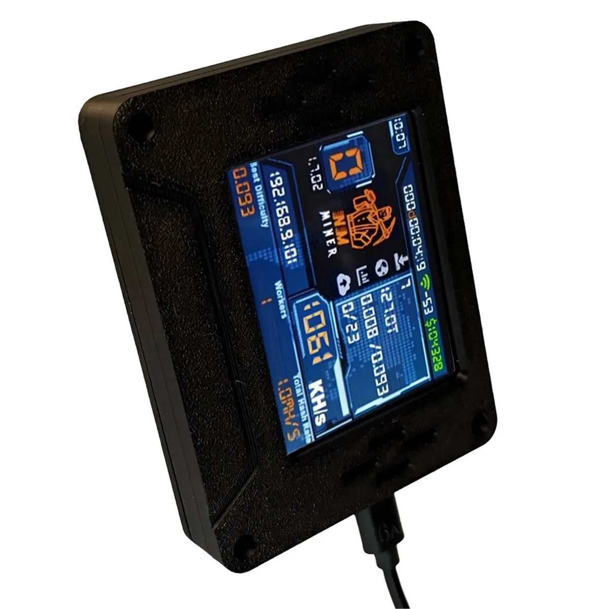 

Super Hot Sale Brand 1060Kh/S NMMiner BTC Solo Miner 2.8" Smart Screen