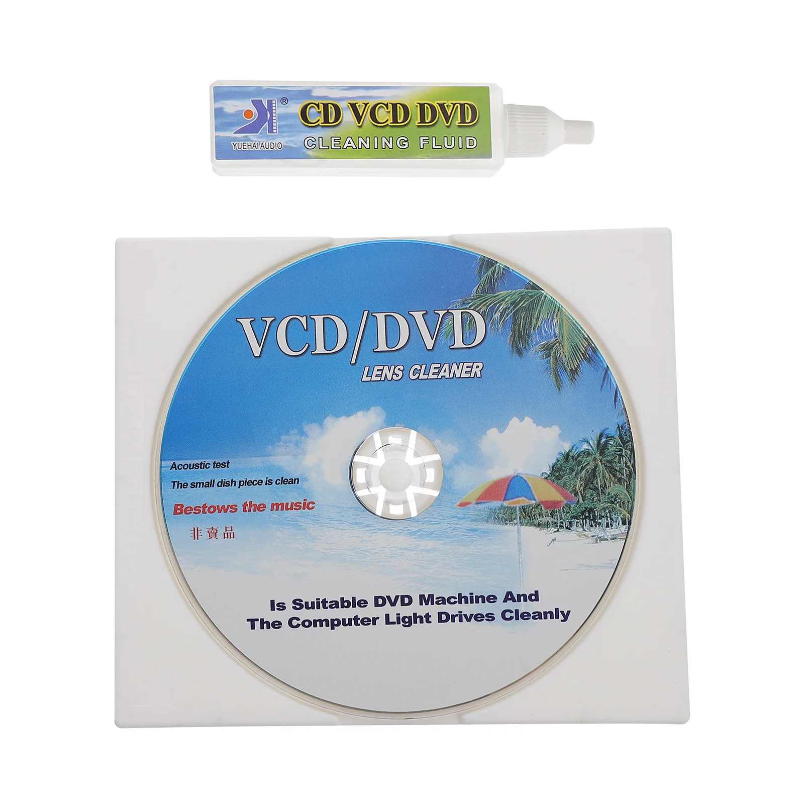 Disc Cleaning Supplies DVD Cleaner CD System Brush Equipment VCD Kit PC Dust