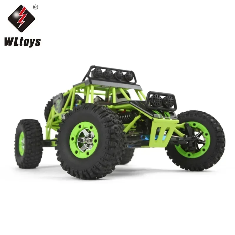 Wltoys 12427 12428 รถบังคับวิทยุแบบครอว์เลอร์ ขนาด 1/12 ความเร็วสูง 50 กม./ชม. ระบบขับเคลื่อน 4 ล้อ รถออฟโรด ปีนเขา ของเล่นสำหรับผู้ใหญ่