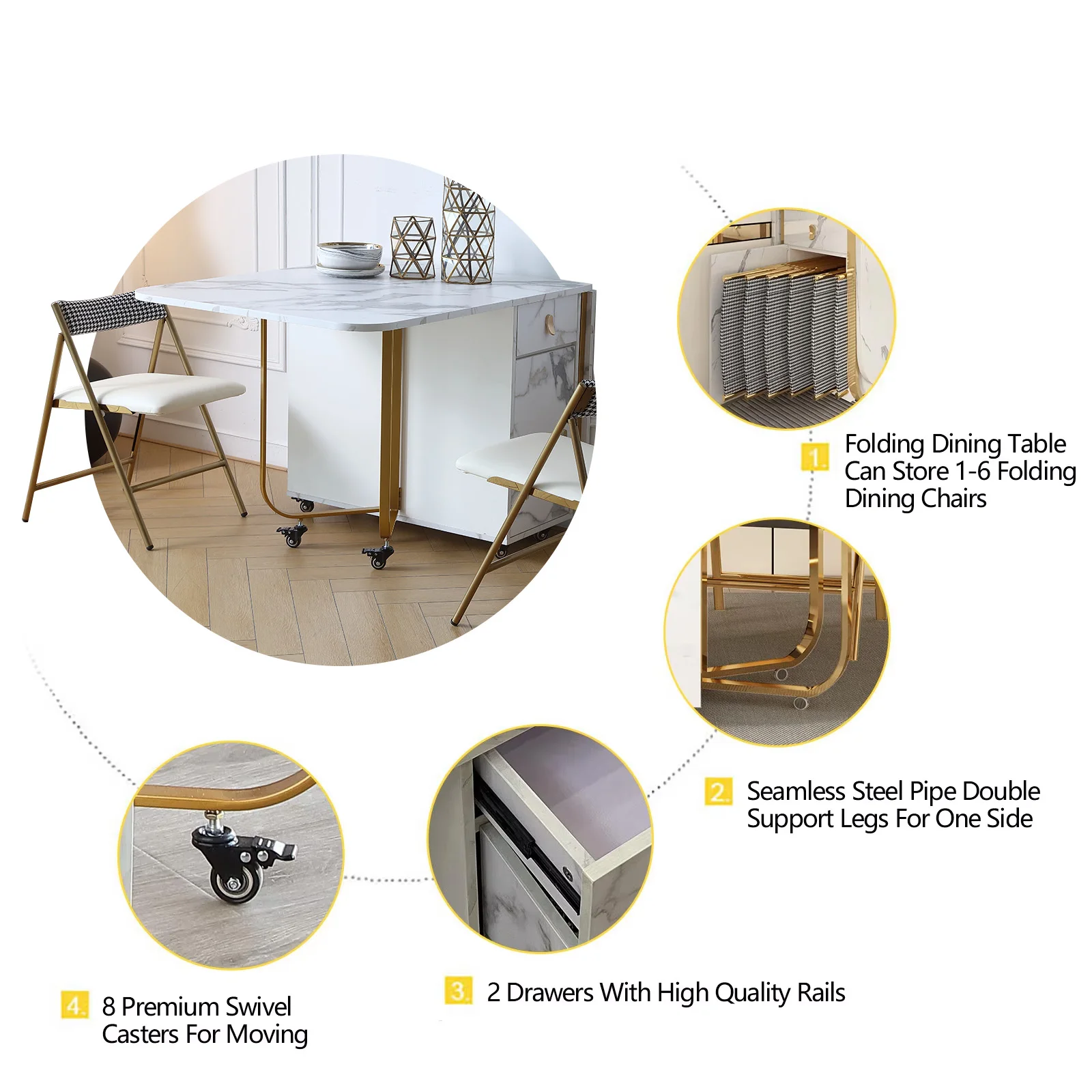 Thumbnail 4 - #11 Latest Folding Tables Offers