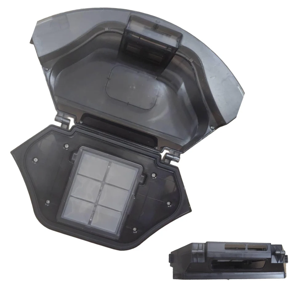 1 قطعة ABS صندوق غبار بلاستيكي وفلتر HEPA جمع الغبار الفعال ل Eufy L50 L50 SES L60 L60 للمكنسة الكهربائية الروبوتية الهجينة