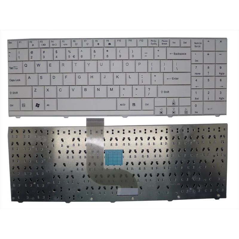 

Laptop keyboard For MEDION AKOYA S5612 MD97798 MD97644 MD97424 MD97325 MD97930 United States US White