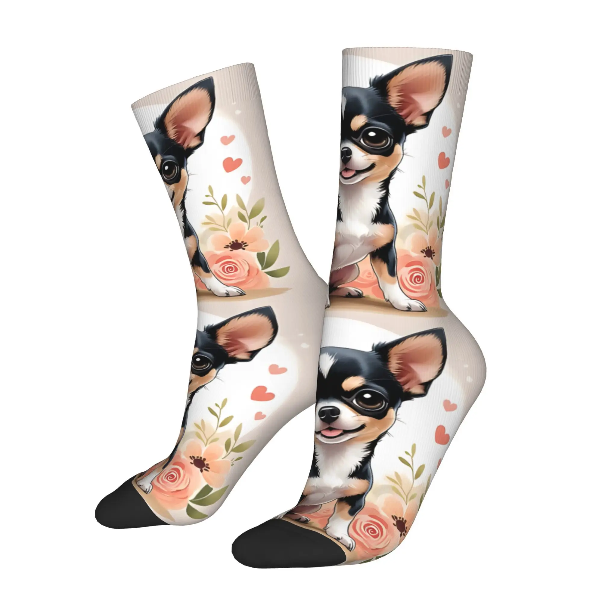 

Chihuahua Dog Unisex Winter Socks Running Happy Socks Street Style Crazy Sock