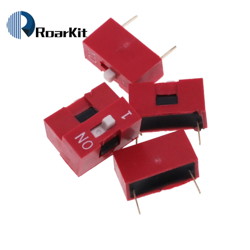 Коммутационный модуль слайдера, 5 шт., 1 2 3 4 5 6 7 8 10pin/1,27/2,54 мм, позиционный путь DIP/SMD, переключатель, синий циферблат с защелкой