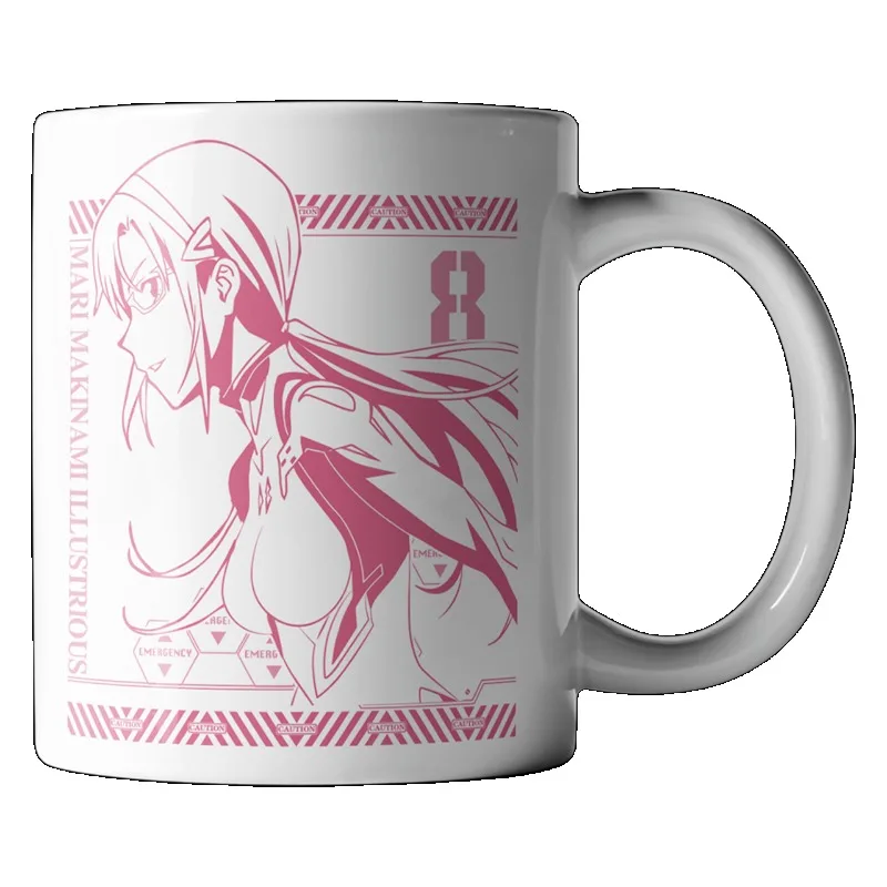 NEON GENESIS EVANGELION Ayanami Rei Asuka Langley Soryu cartoon cute ceramic mug couple home coffee cup exquisite birthday gift - view 5