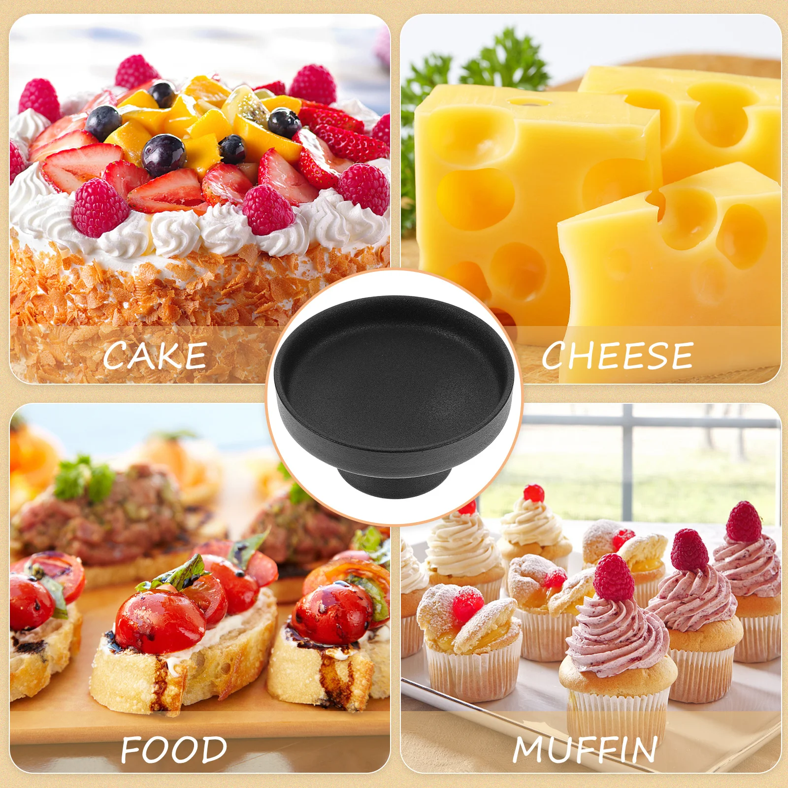 

Cake Stand Porcelain Fruit Footed Bowl High Base Snacks Tray Dessert Display Stand Fruit Serving Tray for Parties Home Kitchen