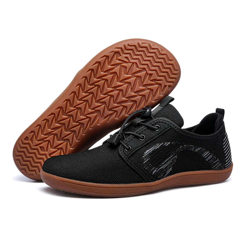 New Wide Shoes Unisex Barefoot Walking Shoes Breathable Mesh Men Women Minimalist Sneakers Versatile Soft Sole Casual Sneakers