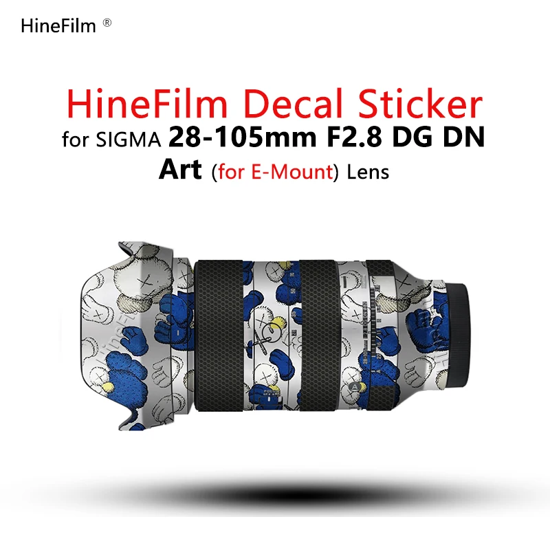 

Hinefilm Skin for Sigma 28-105 f2.8 FE Lens Sticker 28105 F2.8 Lens Skin 28 105 Wrap Cover 28105F2.8