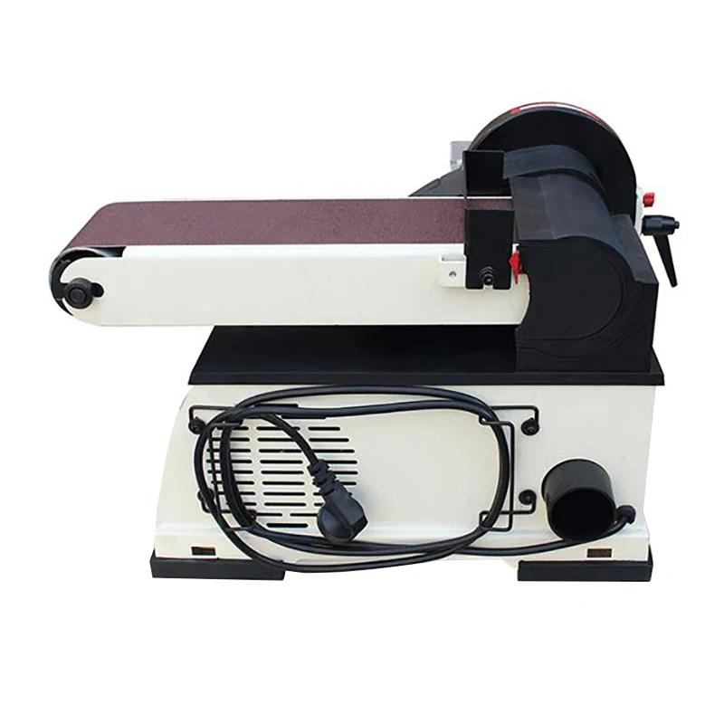 Small Desktop Belt Machine House Multi-function Polishing Machine Vertical Woodworking Sander Knife Grinding Machine JBDS-4115II