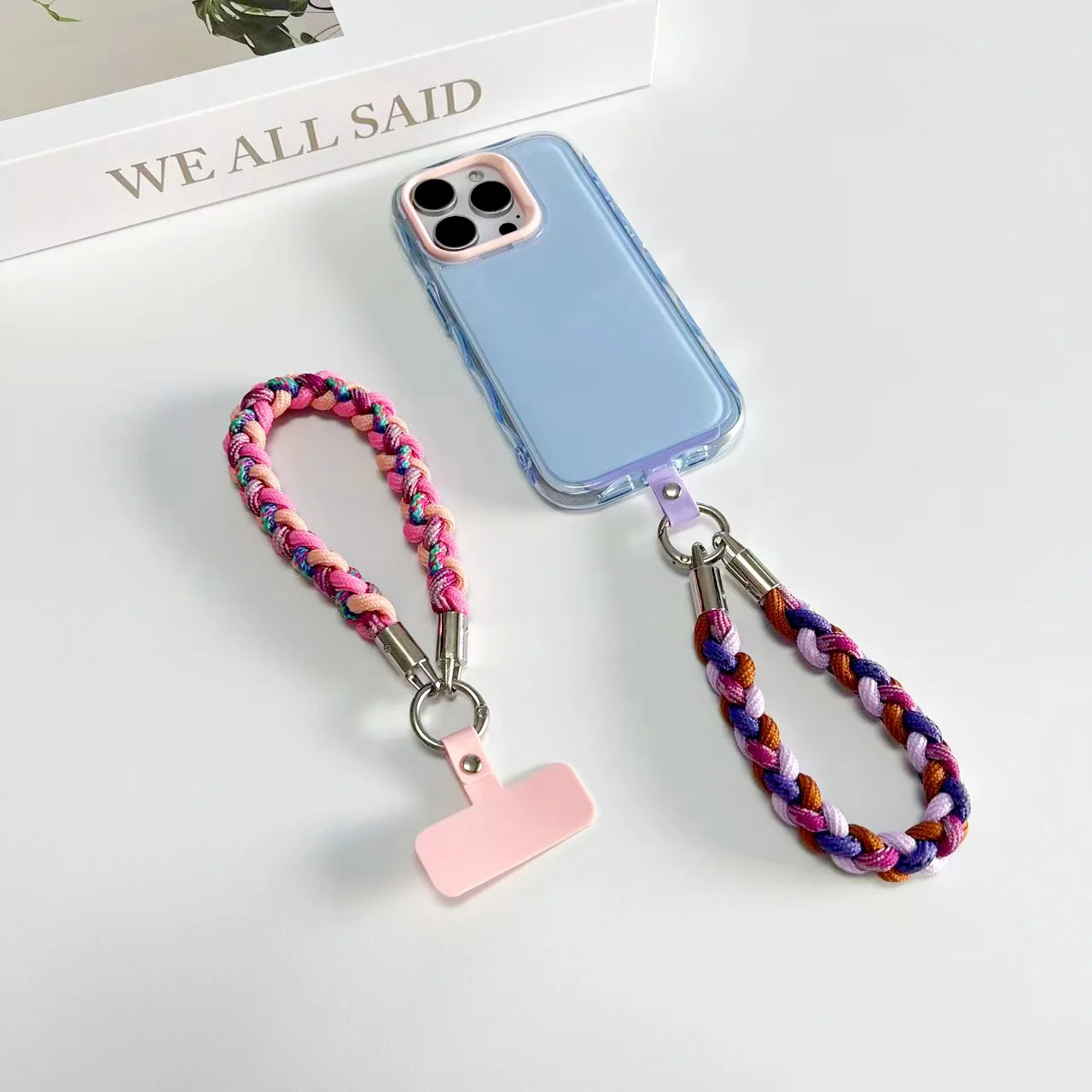 Kreatywna i wspaniała kombinacja kolorów, kreatywna opaska na nadgarstek z kreskówek, uniwersalna smycz do telefonu komórkowego, zawieszka do akcesoriów