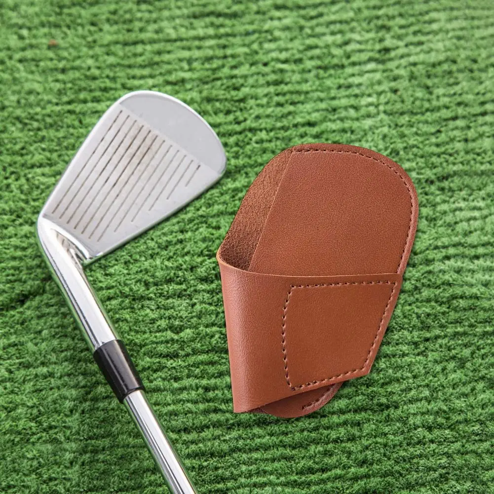 

Чехол для головки клюшки для гольфа, защитный чехол для головки клюшки из полиуретана (коричневый)