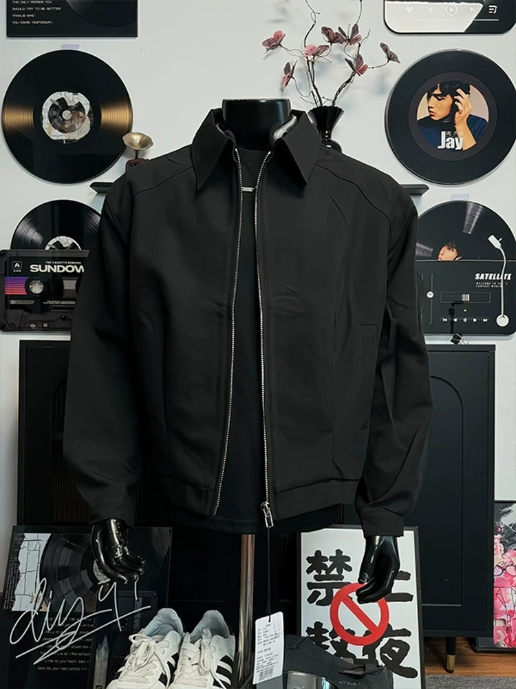 

Мужская куртка Cleanfit American Sport Hard Shoulder Jacket для осени и весны, молодежная, модная, свободного кроя