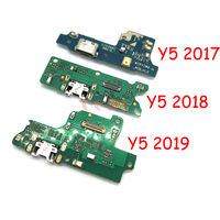 For Huawei Y5 Y6 Y7 Y9 Pro 2017 2018 2019 Prime USB Charger Dock Port Connector Board USB Charging Port Flex Cable