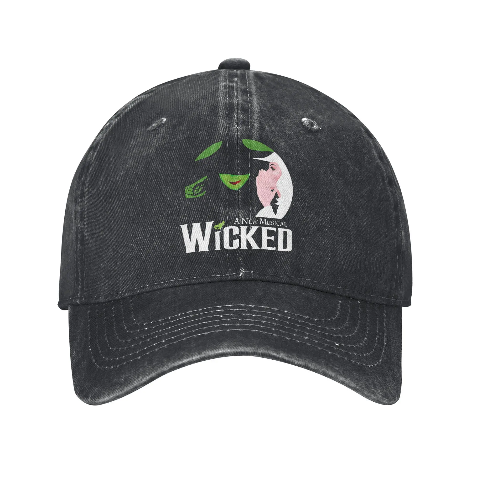 Wicked Musical Movie 2024 Accessories Baseball Caps Men Women Fashion  Hats Cap Adjustable Trucker Hat