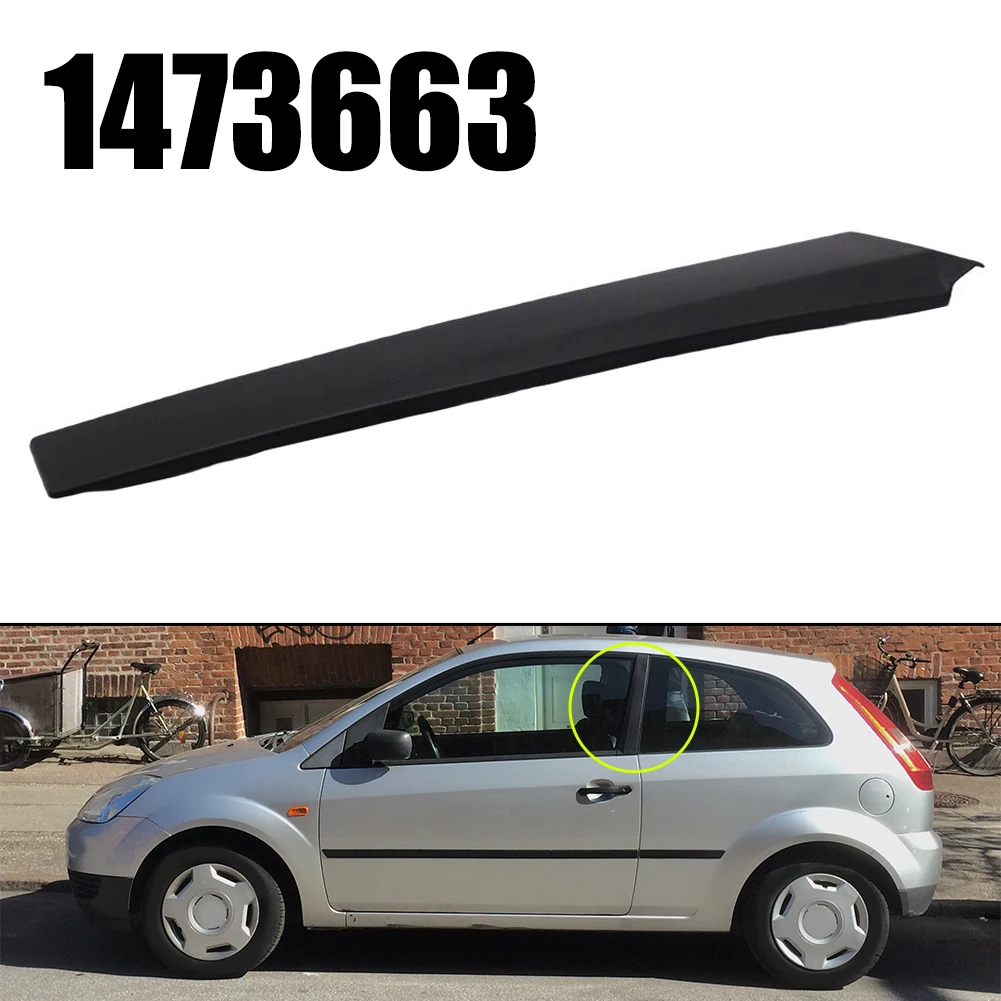 

ABS Replacement Side Door Pillar Decorative Trim for FORD FIESTA 2002-2008 OEM 1473663 1473662 Car Door Moulding Cover