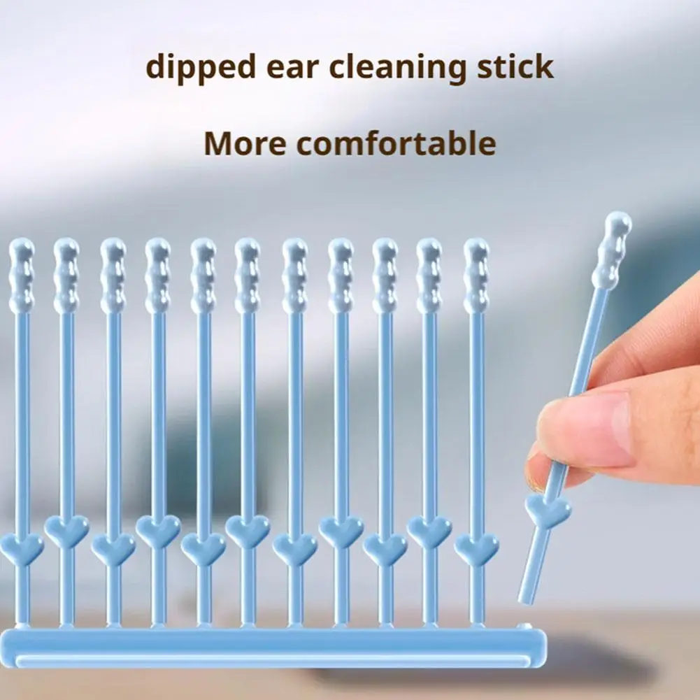 24 قطعة/صندوق سيليكون الأذن الشمع مزيل المتاح لاصق الأذن يختار لزجة Earpicks S/L قابلة لإعادة الاستخدام الأذن الأنظف للأطفال والكبار #3