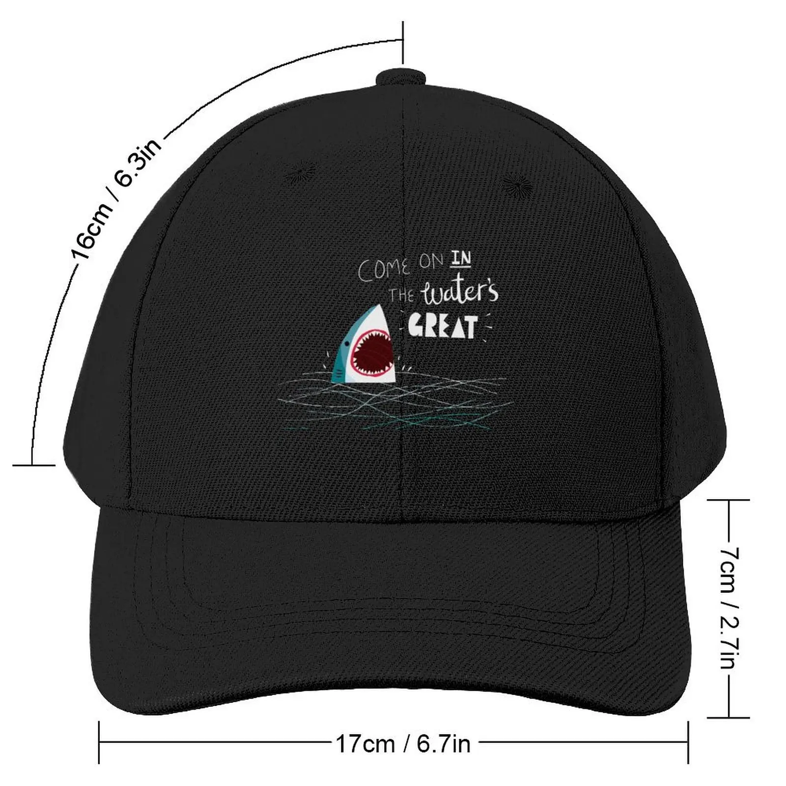 Great Advice Shark Baseball Cap Trucker Hat black Anime Hat Bobble Hat Hats Man Women's