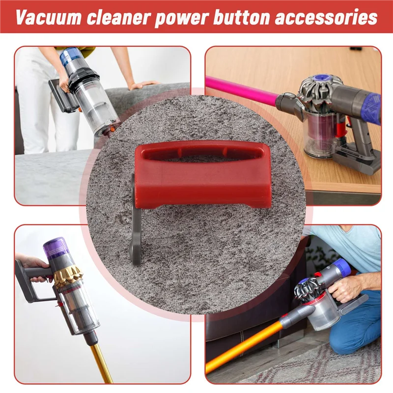 الصيف بيع الزناد قفل زر الطاقة الملحقات ل دايسون V6 V7 V8 V11 V10 مكنسة كهربائية قطع غيار الأجهزة المنزلية-عشوائي Col