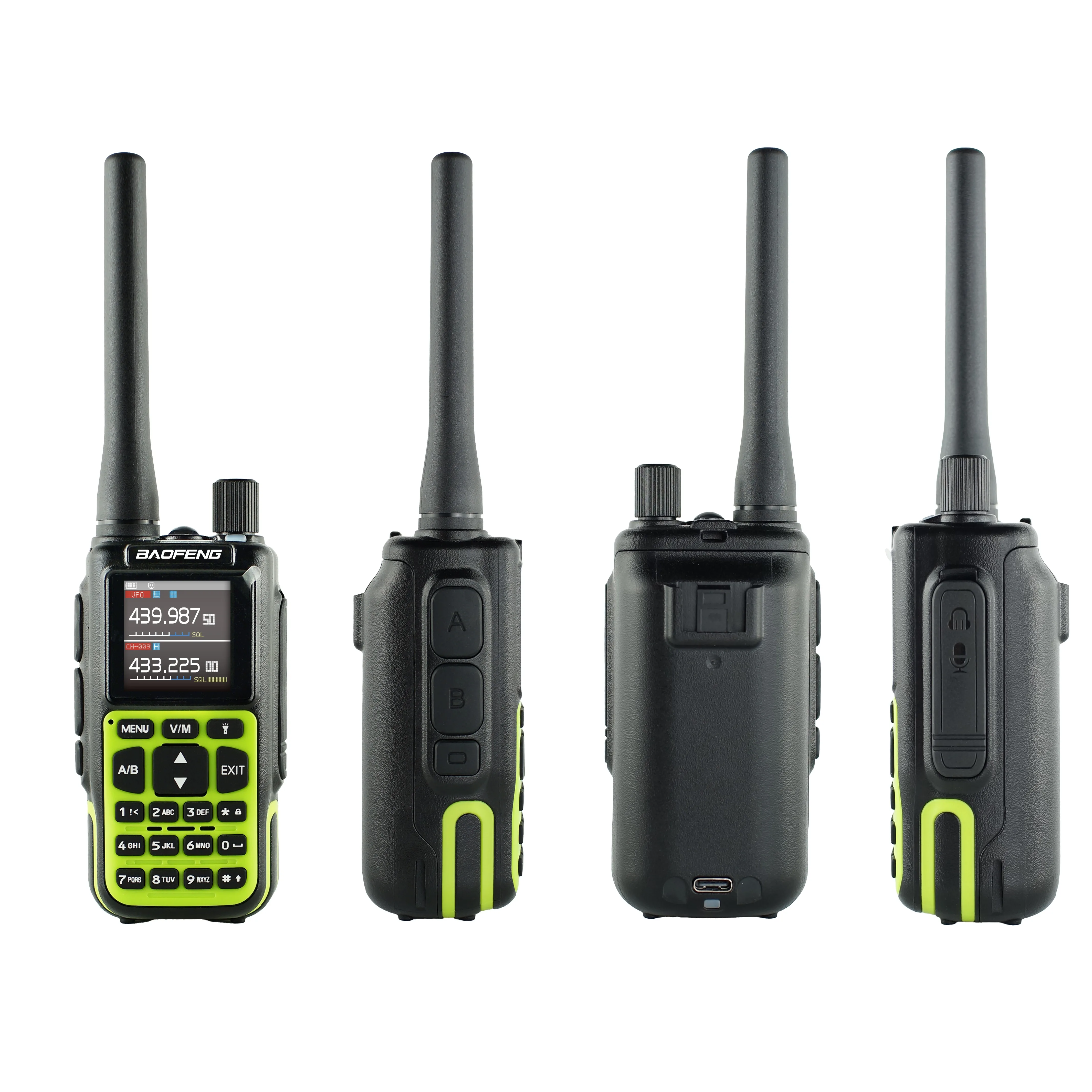 NEW Baofeng Mini 5 Dual-Band Walkie-Talkie 5W VHF UHF 999CH Bi-directional Radio with Phone Function,UV-5Rmini for Outdoor Use