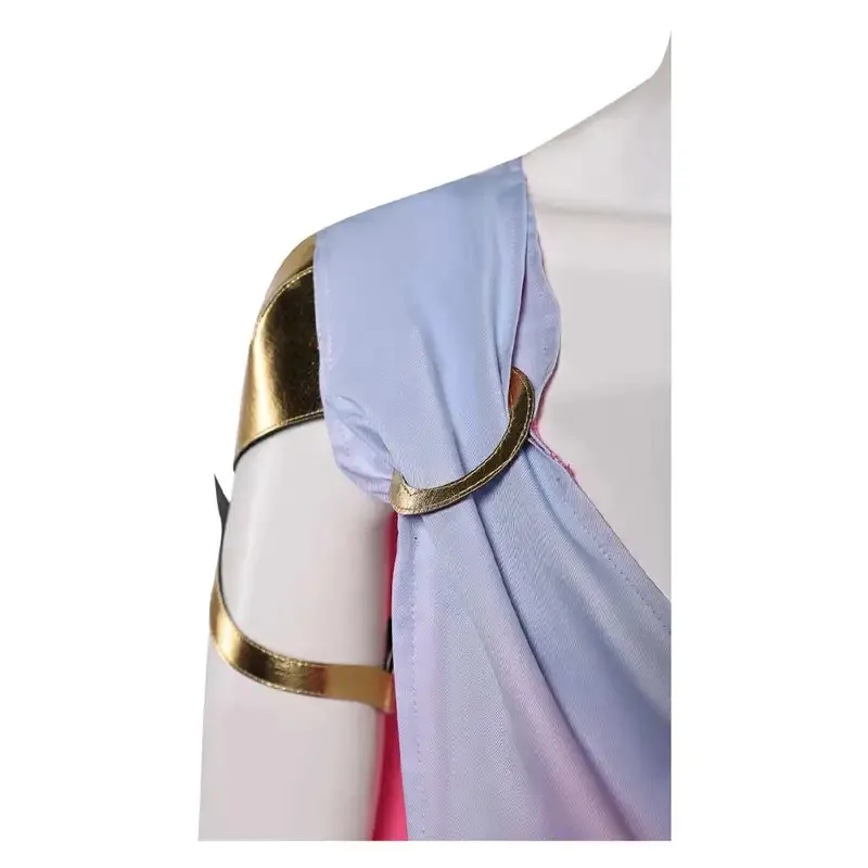 

25COSArcane Savior Viktor Cosplay Pink Costume Game LoL Disguise New Outfits Top Armband Pants Men Dress Up Halloween Party Suit