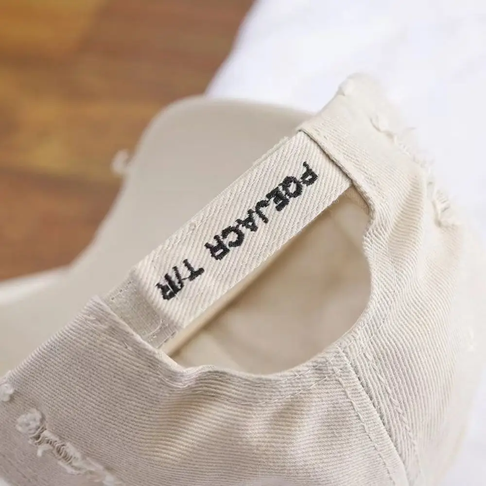 تنفس قبعة بيسبول رياضية قابل للغسل خطابات خمر بطة اللسان قبعة لينة الشمس حماية في الهواء الطلق Snapback قبعة الرياضة في الهواء الطلق #3