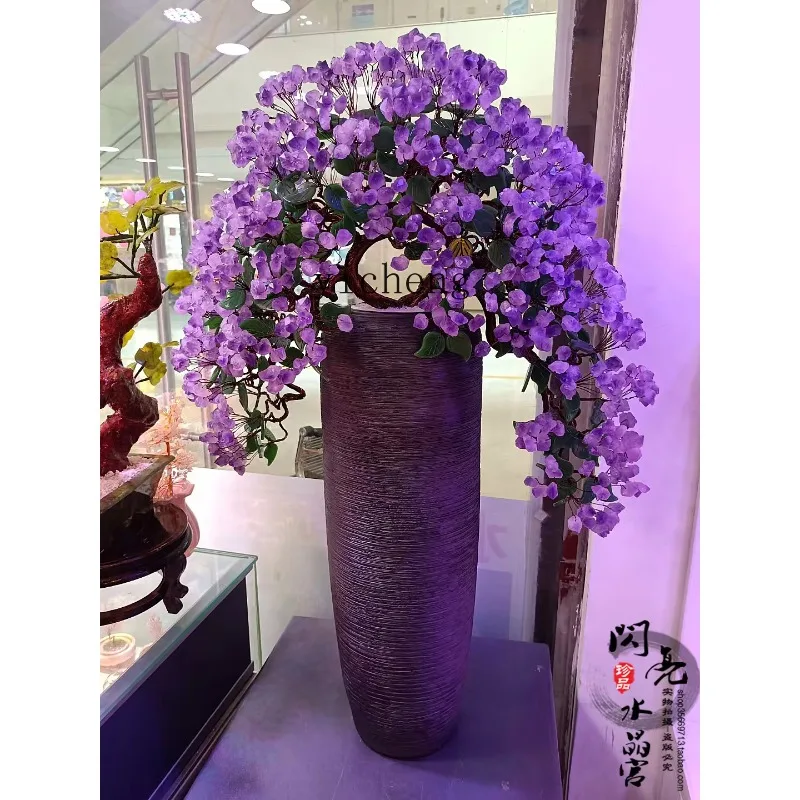 bj-11 amethyst fortune tree fortune tree big ornament home gift cash cow