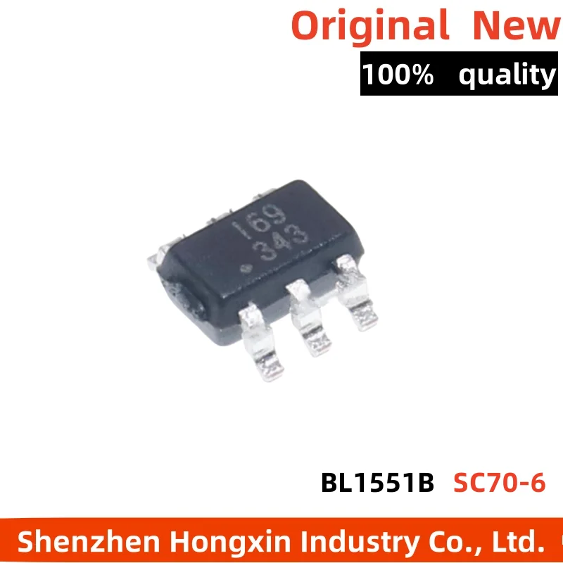 

10 pieces of SMT BL1551B silk screen I69 SC70-6 single pole double throw analog switch chip