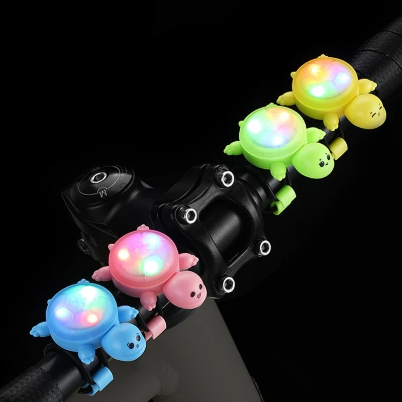 Cycling Safety Warning Lamp Turtles Bicycles Tail Light Bike Wheel Light