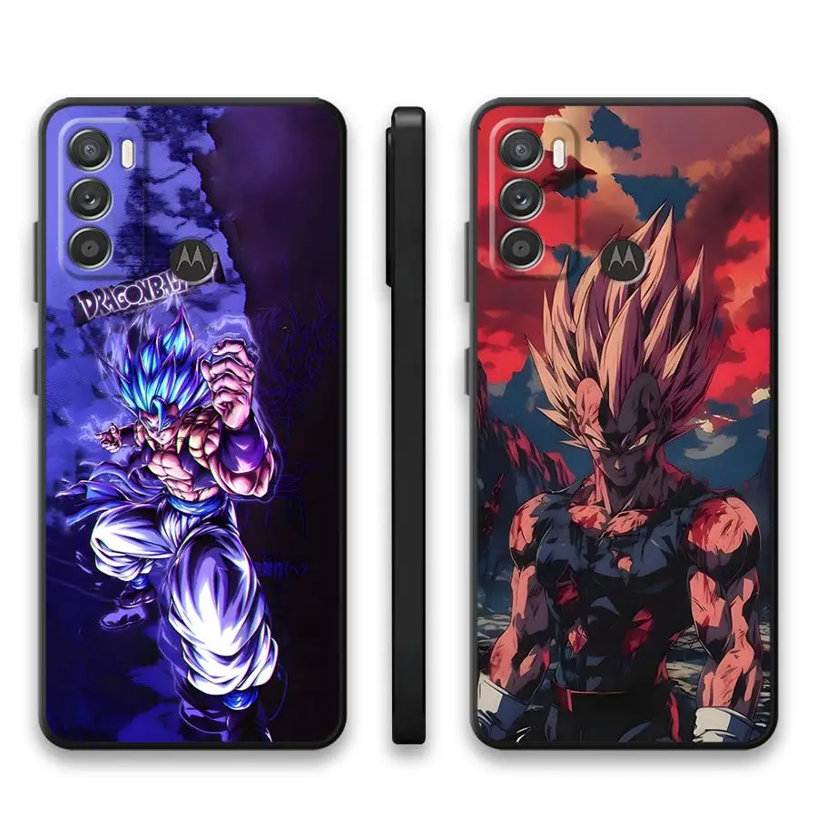 حافظة لهاتف موتورولا موت G53 G30 G52 G71 G60s G22 Edge40 G32 G60 Edge 20 Pro 30 Lite G50 G51 G73 أسود