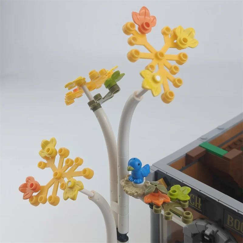 Bookstore House Model Classic Street View Architecture Bookshop Toys Building Blocks High Quality Bricks 10270 Christmas Gifts