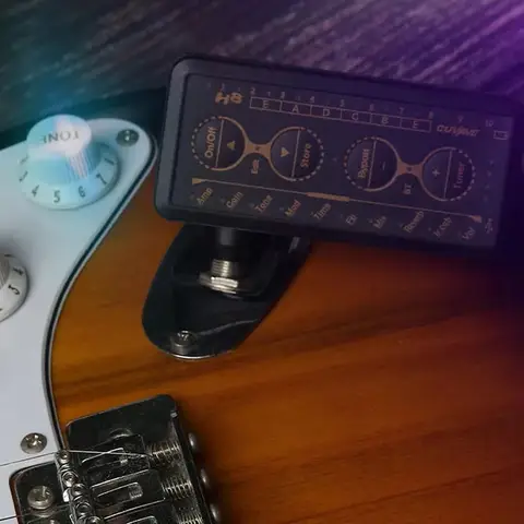 एम-वेव मिनी-एक्स गिटार ईयर एम्पलीफायर क्यूवेव एच8 इलेक्ट्रिक गिटार इफेक्ट वायरलेस प्रोफेशनल और सुविधाजनक ईयर एम्पलीफायर 10 best sales क्यूवेव बास - №9