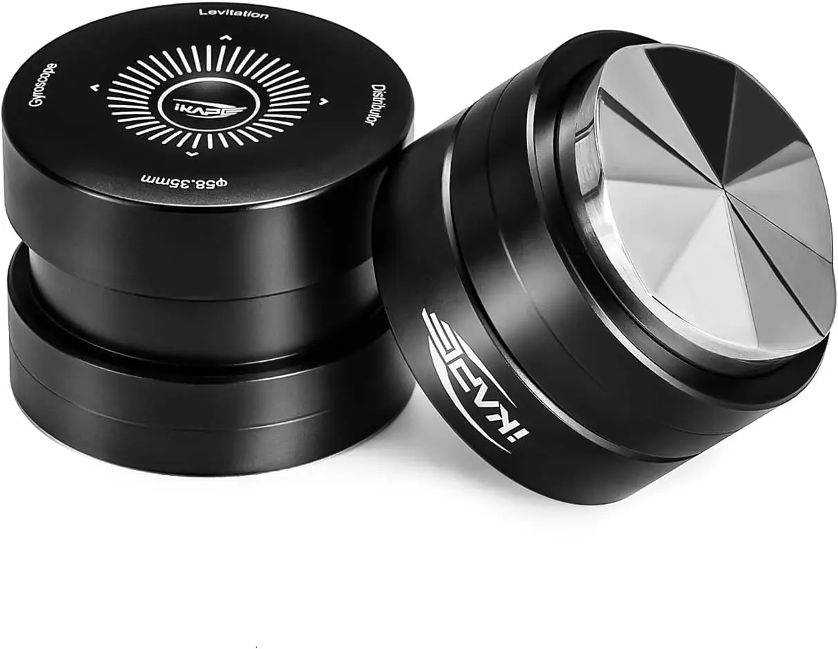 

IKAPE 54mm Dual Bearing&High-Speed Espresso Coffee Distributor For Breville Coffee Leveler For 51mm/58mm Portafilter