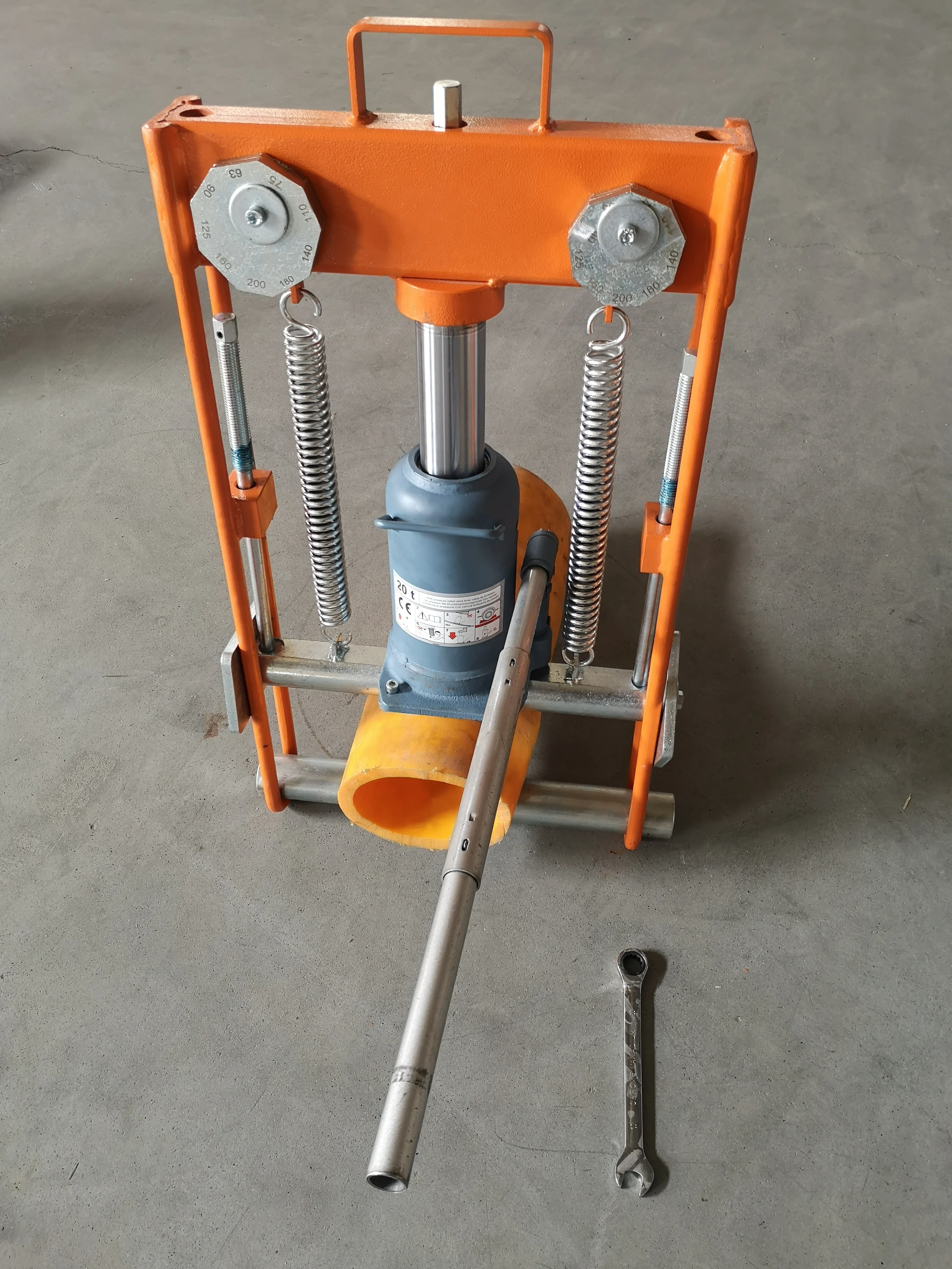 Hydraulic and Manual PE Pipe Squeezer 63mm 160mm 200mm 250mm HDPE Pipe Squeeze Off Tool Shut Off Tool