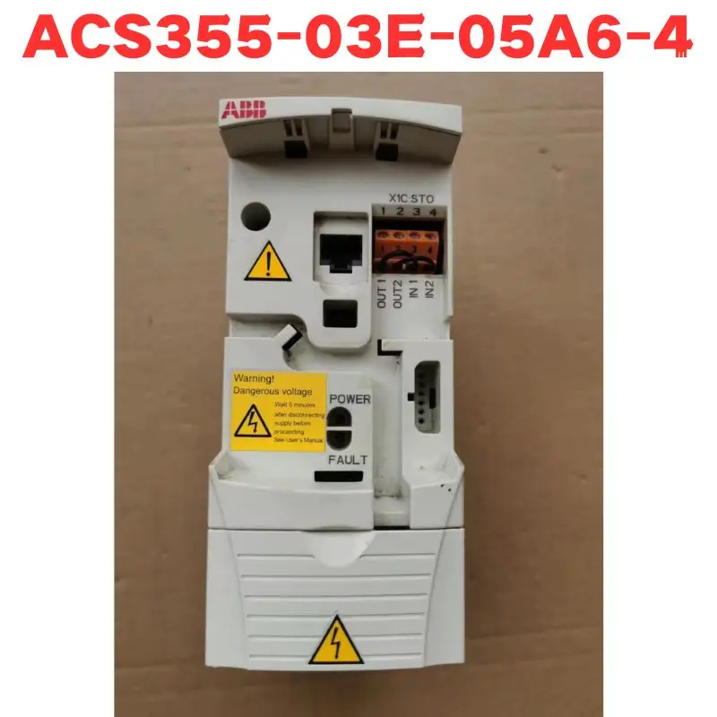 Second-hand ACS355-03E-05A6-4 Inverter Functional test OK Fast delivery