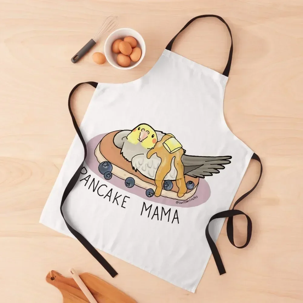 Pancake Mama Apron Kitchen Accessories 2022 household woman Apron