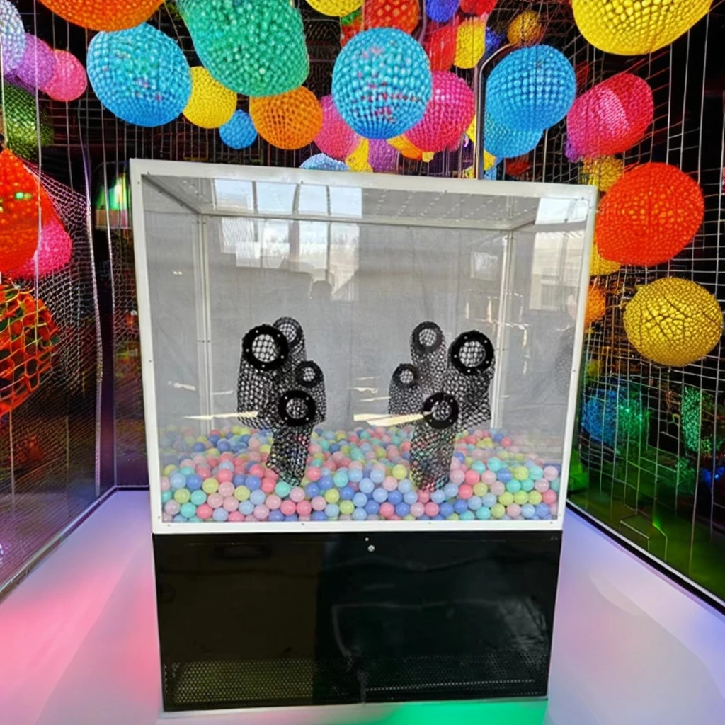 ボールを吹いてキャッチするゲーム インタラクティブゲーム イベントゲーム カーニバルゲーム イベント小道具