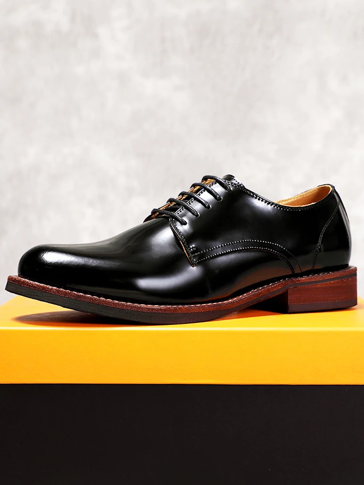 

Дизайнерские кожаные туфли мужские в британском стиле из натуральной кожи для поездок на работу формальные деловые повседневные свадебные мужские весенне-осенние офисные туфли