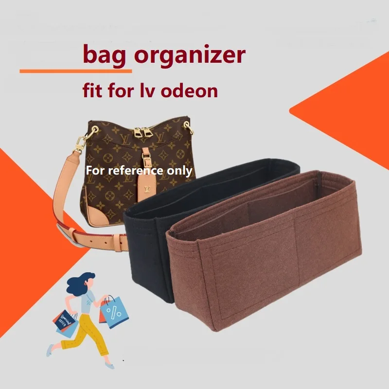 

【Only Sale Inner Bag】Bag Organizer Insert For LV Odeon Organiser Divider Shaper Protector Compartment Makeup Inner Lining