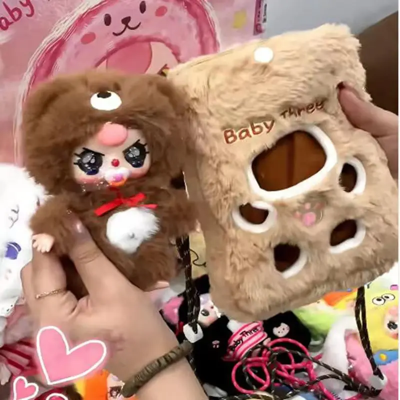 

Новая детская три мобильных сумки серии слепая коробка милая кукла аниме фигурки украшение для рабочего стола Kawai кулон подарок-сюрприз игрушки